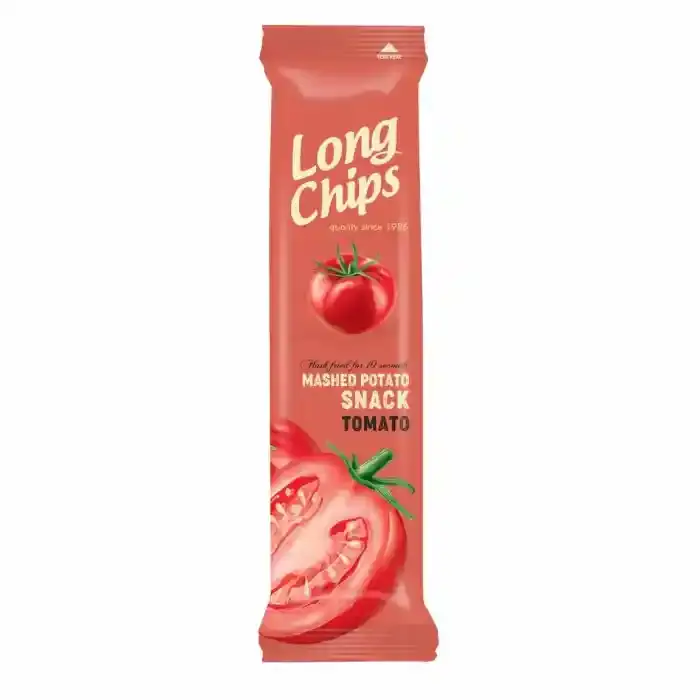 Long Chips Snack Tomato Flavor 75g