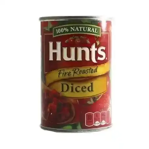 Hunts Fire Roasted Diced Tomatoes 411G