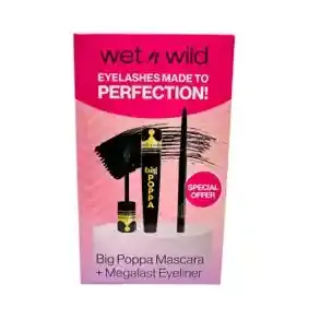 Wet n Wild Mascara with Megalast Eyeliner Black
