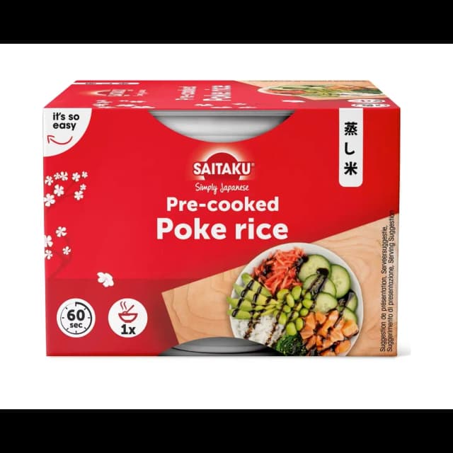 Saitaku Poke Rice Pre-Cooked125g