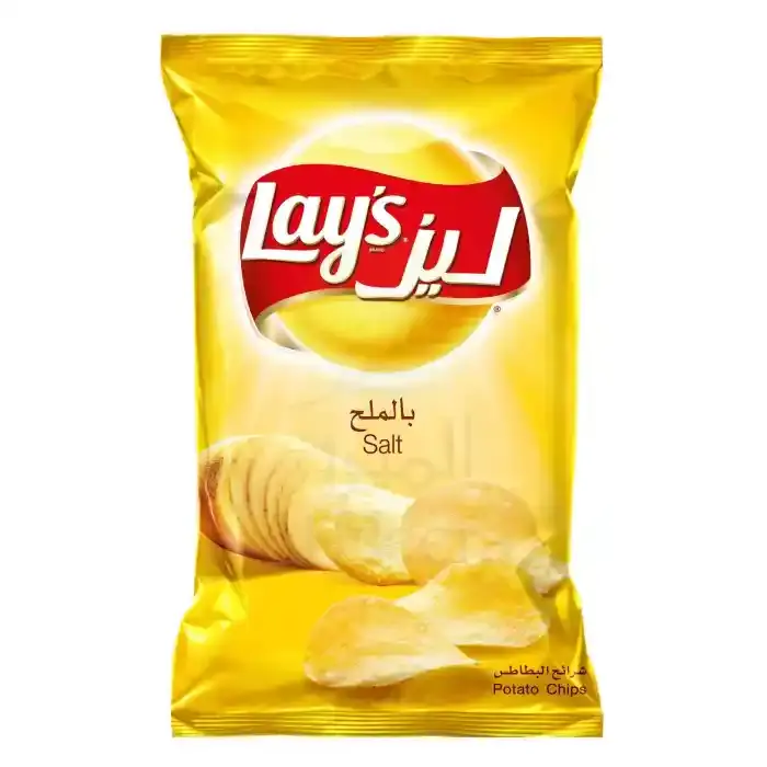 LAYS CHIPS SALT 130G