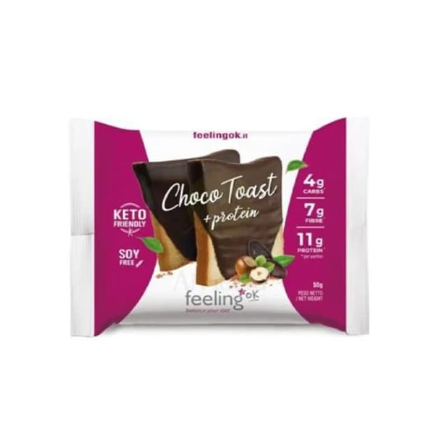 Feeling Ok Toast Chocolate Protein 50 g