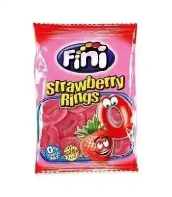 FINI GLTN FREE STRWBRY RINGS JELLY 80G
