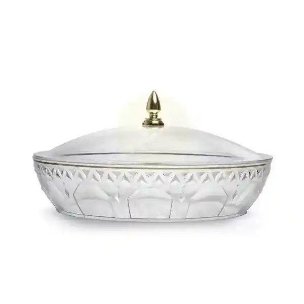 ROSE ROUND CANDY BOWL 30CM 30-1249
