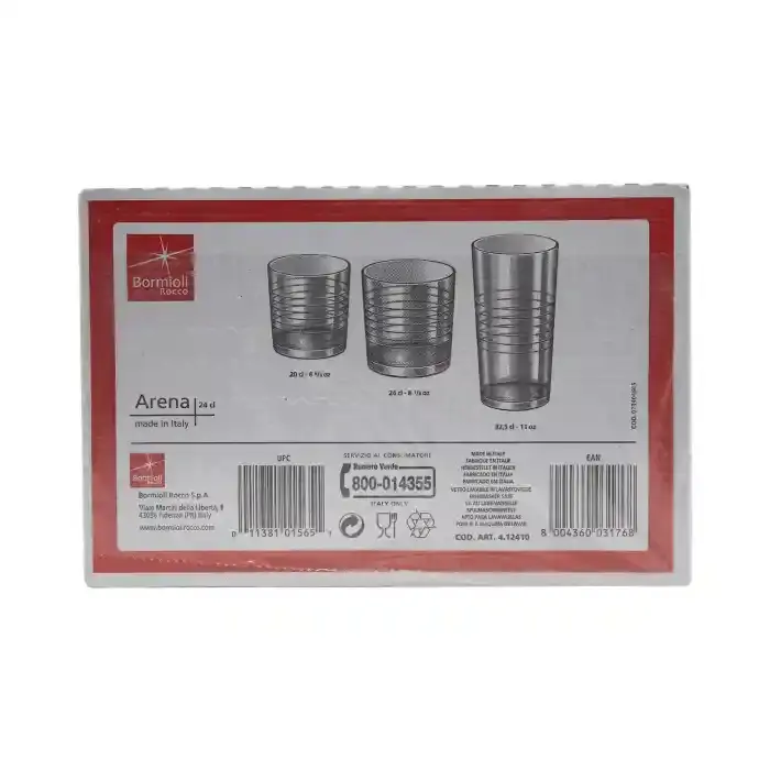 Bormioli Rocco Aqua 24 cl x 6 pcs