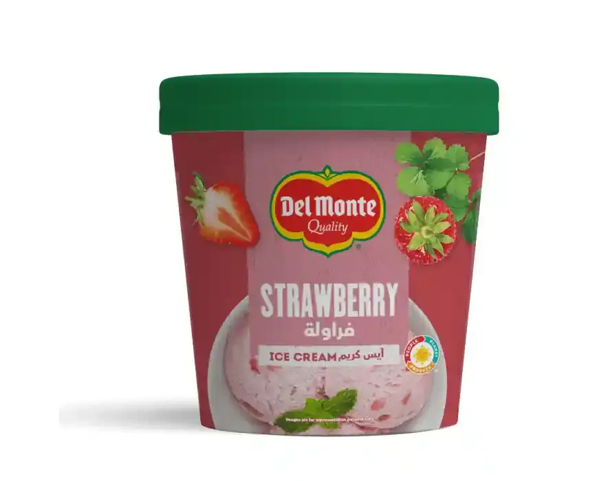 Del Monte Strawberry Ice Cream 500ML