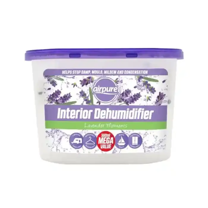 Airpure Lavender Interior Dehumidifier 500ml