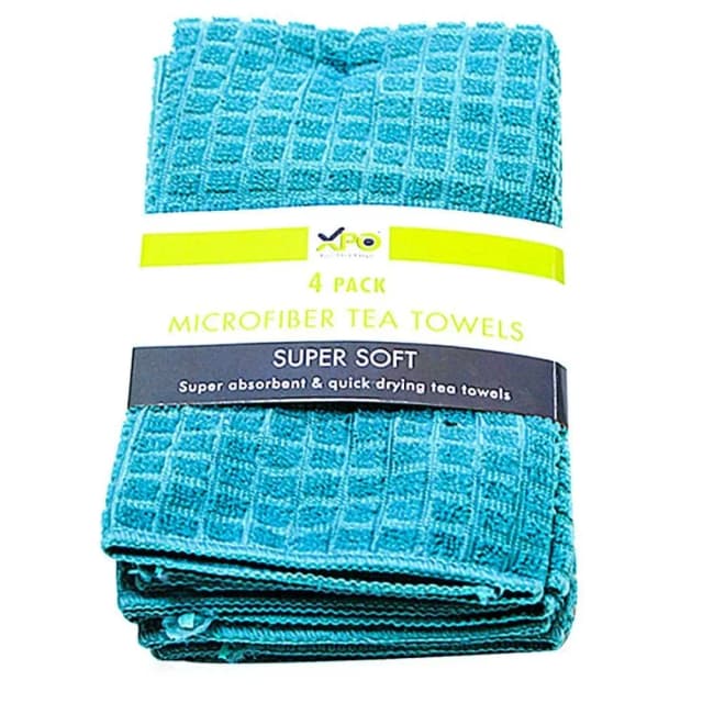 Tea Towels Microfiber 4 Pcs Color