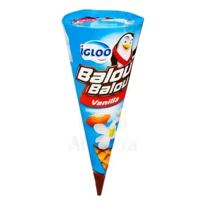 IGLOO BALOU BALOU VANILLA CONE 120ML