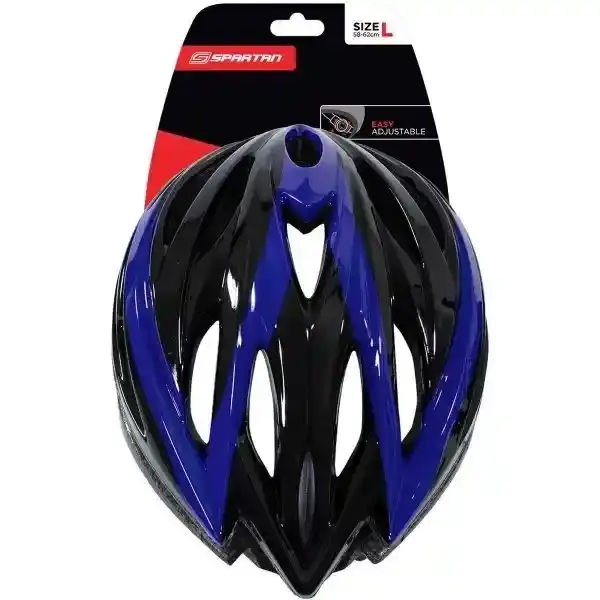 Spartan Blue Black Helmet