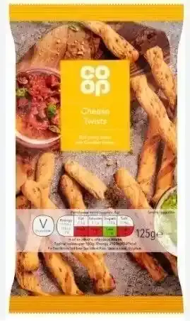 Co-Op Cheese Twists 125G