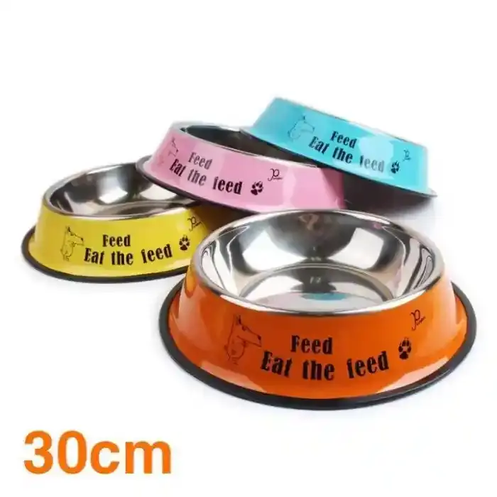 Add Food and Water Steel Bowl 1000 ml