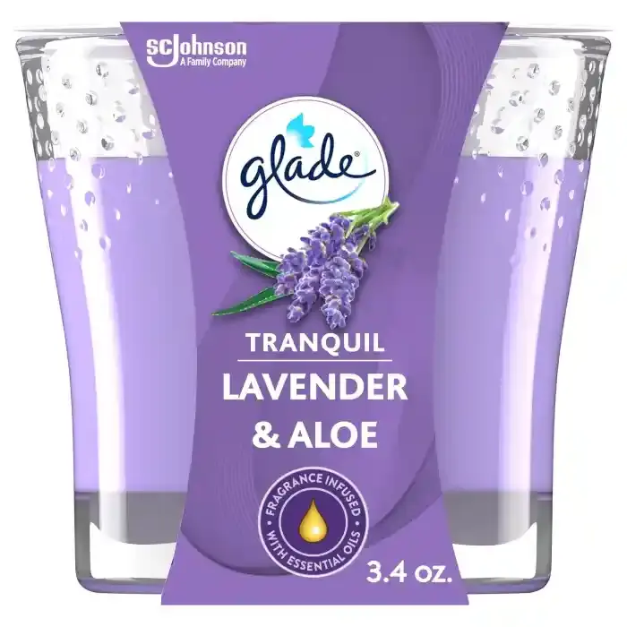 Glade Lav&Alo Scntd Candle Freshener 96G