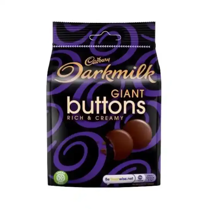 Cadbury Dark Milk Buttons 105g