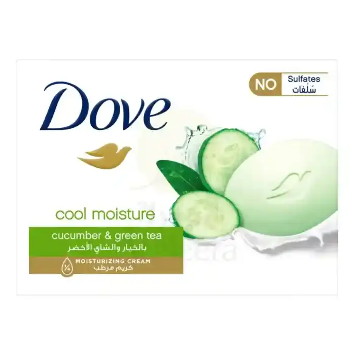 Dove Cool Moisture Cucumber & Green Tea Bar Soap 160g