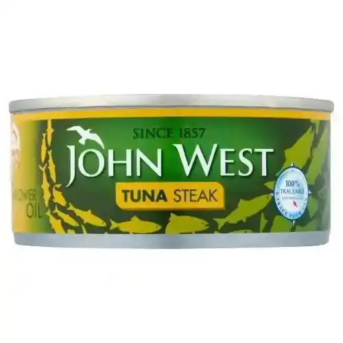 John West Tuna Steak in Sunflower Oil, 160g