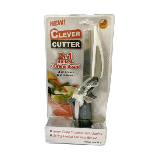 Cutting Board with Knife