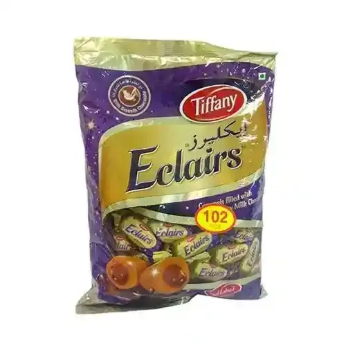 Tiffany Eclairs Milk Cream Chewy Caramel Candy 600g