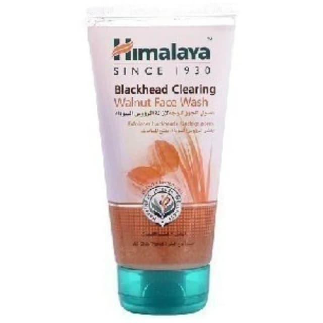 Himalaya Face Wash Blackhead Clearing Walnut 150ml