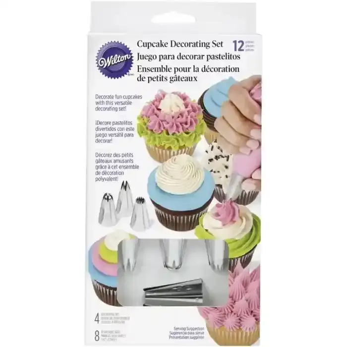 Wilton Cupcake Deco Set 12 pcs