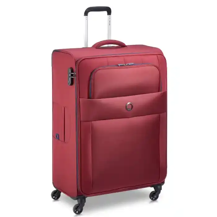 Delsey Cuzco 4Wheel Soft Trolley 78cm Red