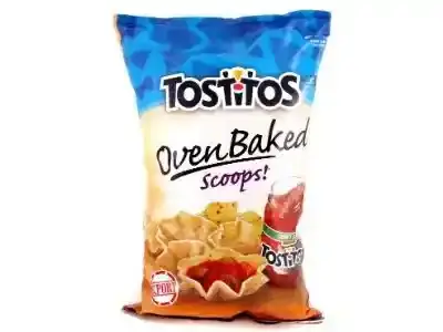 Frito Lay Chips Tostitos Scoops Baked Tortilla 198 g