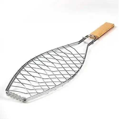 Nava Metal Wire Mesh Grill Baskt 13X35Cm