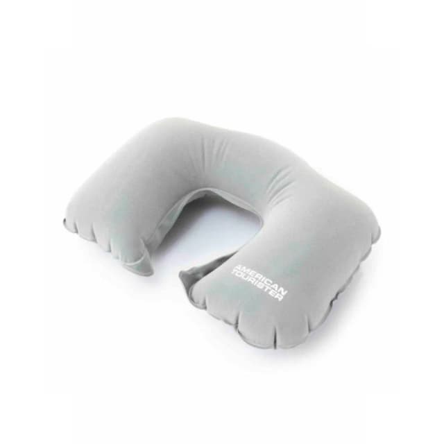 American Tourister Travel Pillow Inflatable Grey