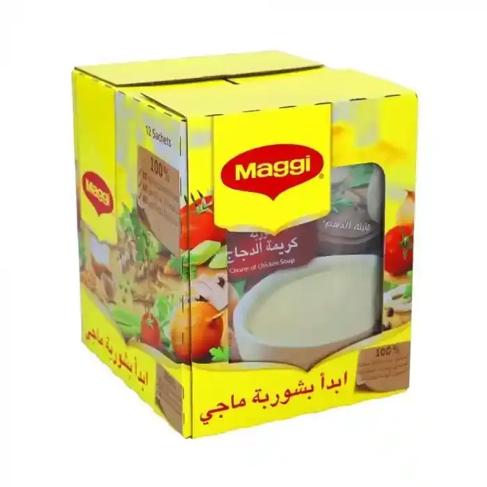 MAGGI SOUP CREAM OF CHICKEN 71GX12