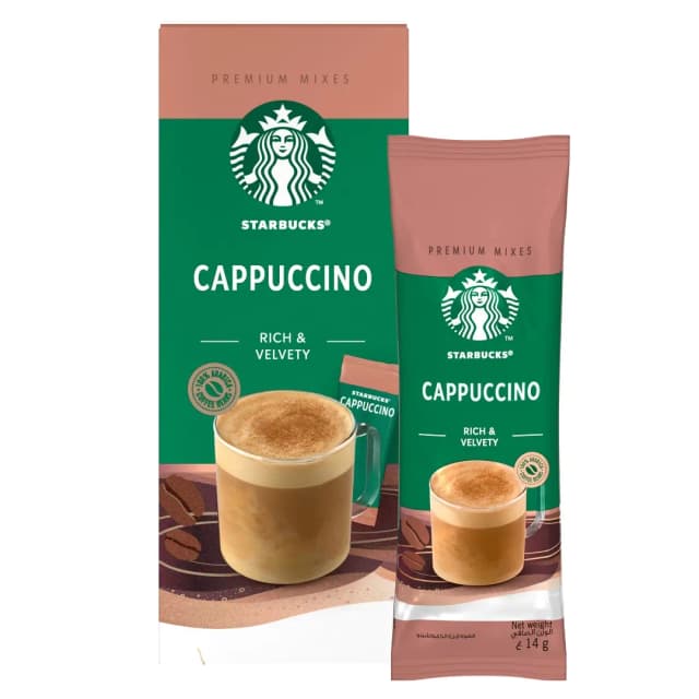 STARBUCKS CAPPUCCINO RICH 14GX5