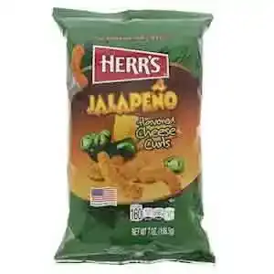 Herr's Curls Jalapeño Cheese 198g