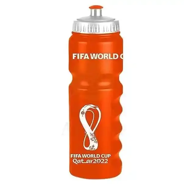 Fifa 2022 Plastic Sports Bottle With Emblem Magenta 750Ml