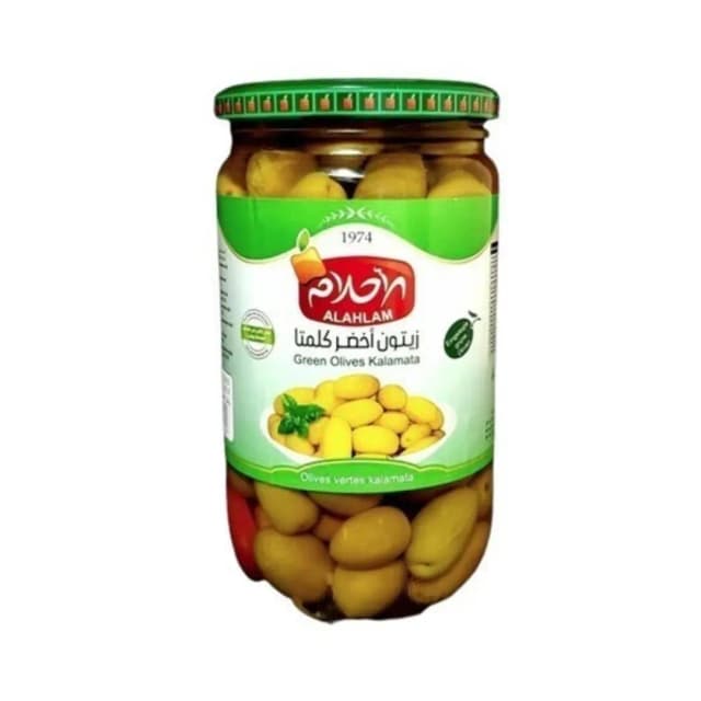 الأحلام زيتون أخضر كالاماتا 450 غرام