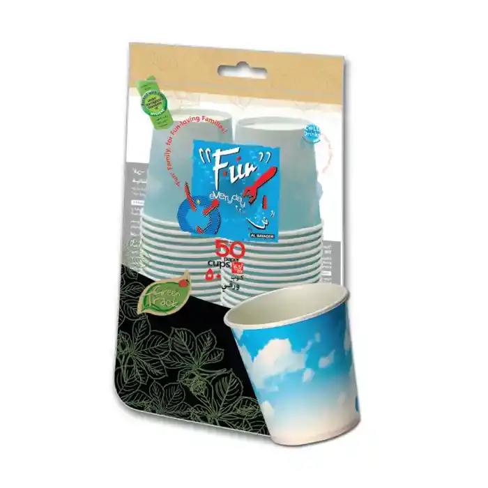 Fun Paper Cup 6.5oz x 50 Pcs