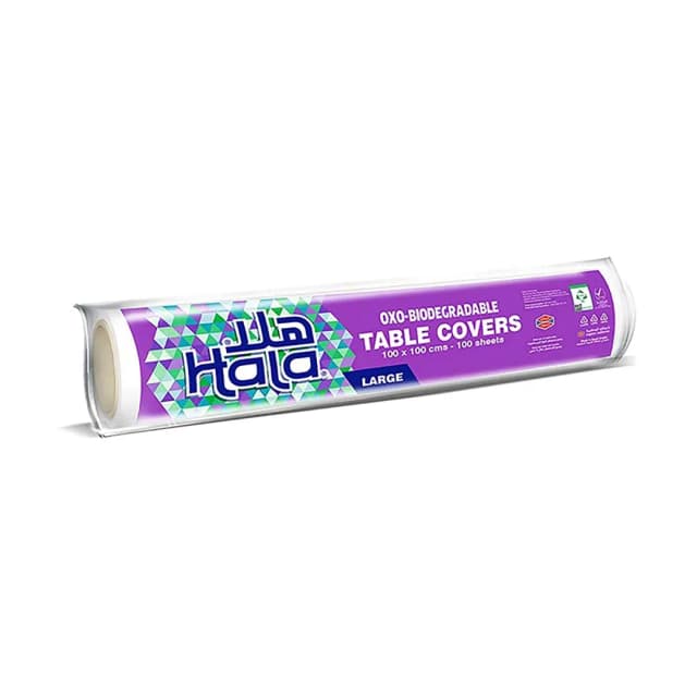 Hala Table Cover Large 100 Sheets
