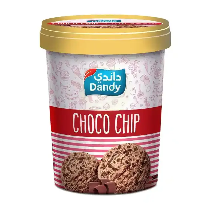 Dandy Ice Cr Choco Chips 500Ml