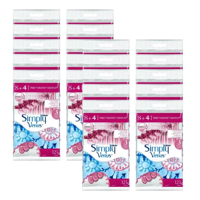 Gillette Fp Imply Venus 3 8+4X20 Packs