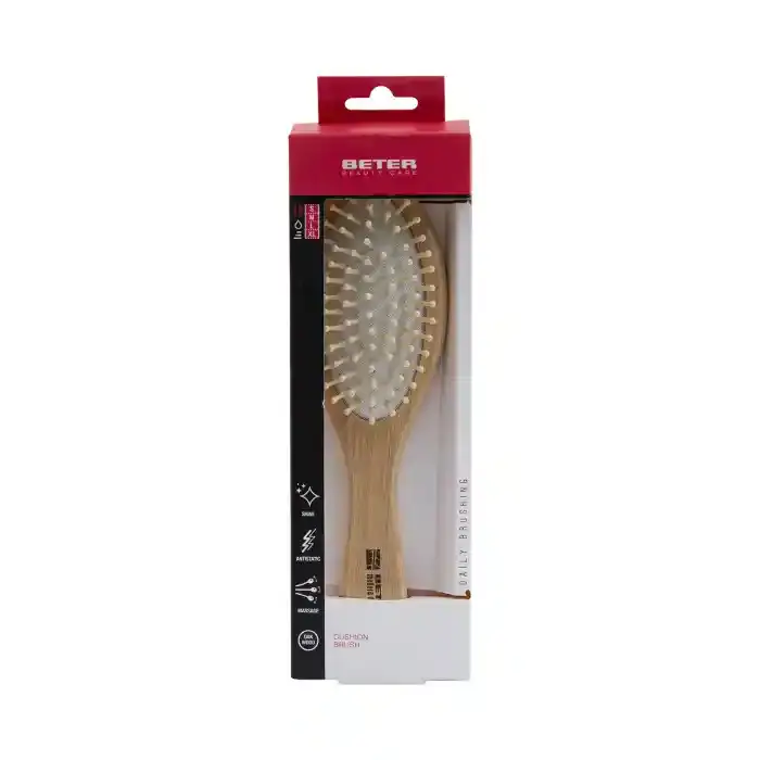 Beter Cushion Brush Wood 21.5
