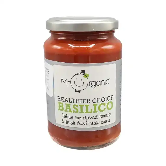 Mr. Organic Pasta Sauce Basilico 350g