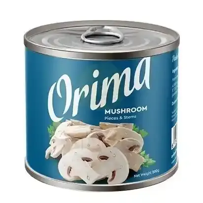 Orima Mushroom Pcs & Stems 200 g