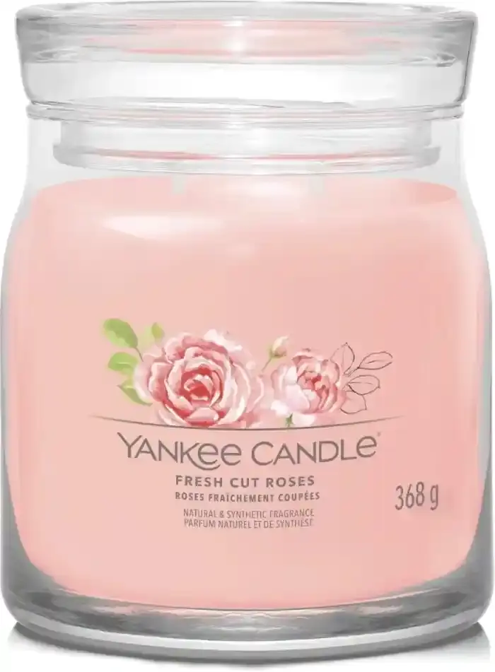 Yankee Candle Signature Jar M Fresh Cut Roses