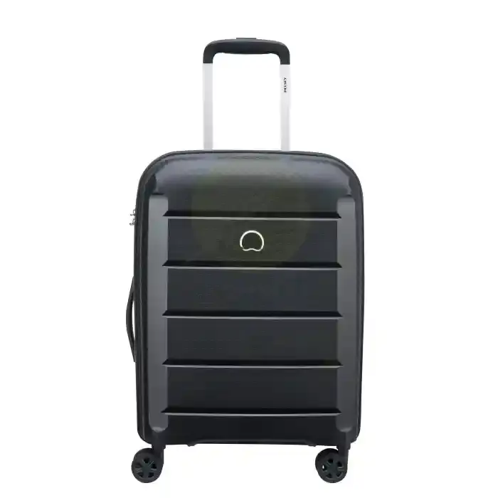Delsey Binalong 4-Wheel Hard Trolley Black 55 cm