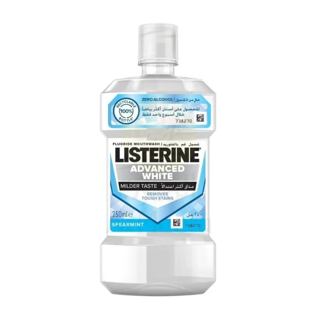 Listerine Advanced White Mouthwash 250ml
