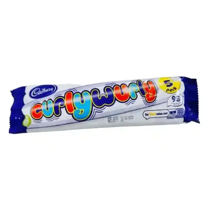 Cadbury Curly Wurly Choco 5Pack 107.5G