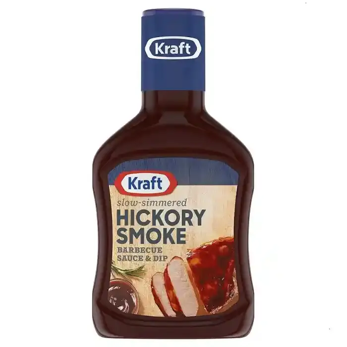 KRAFT BBQ SAUCE HICKORY SMOKE 496G