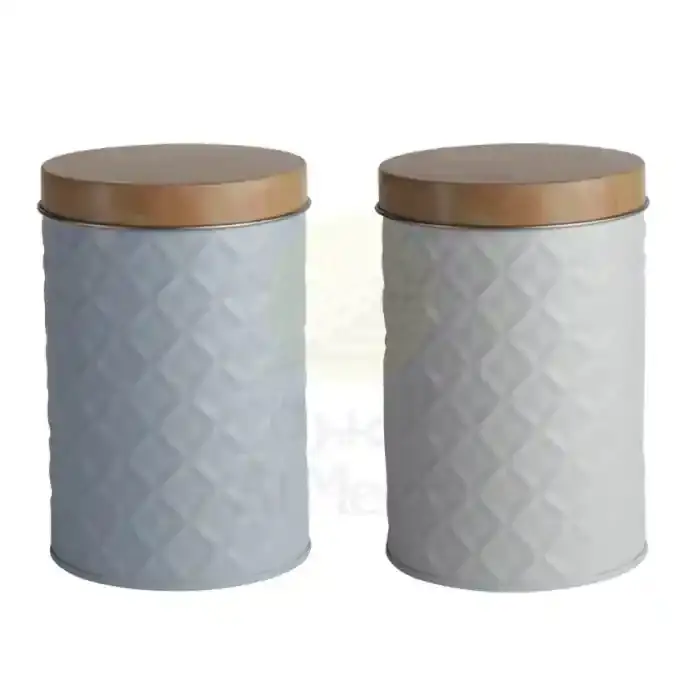 Trishi Storage Box Bamboo Dsn Lid 1Pc Tr00109