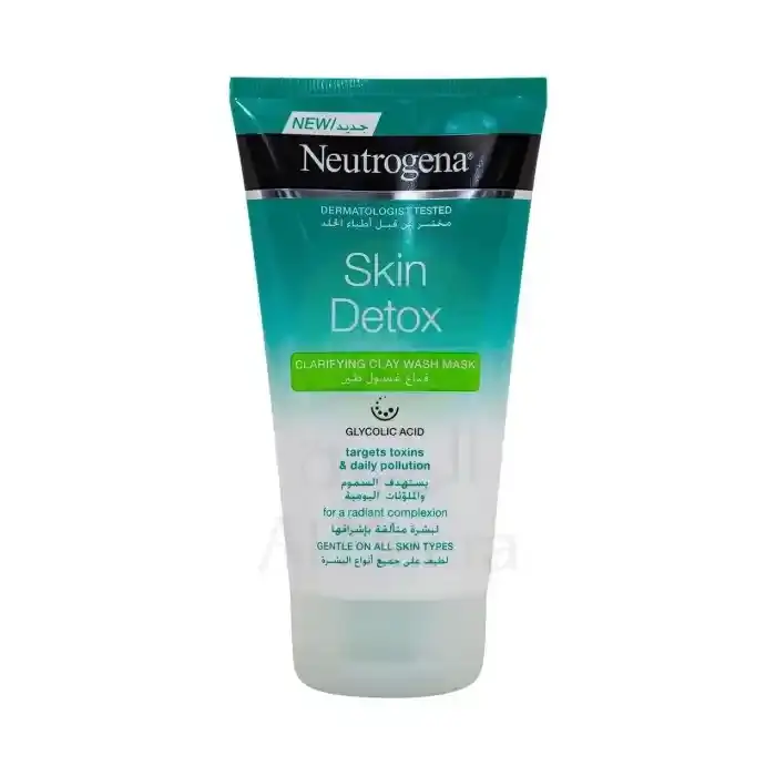 Neutrogena Mask Clay Wash Skin Detox Clarifying 150 ml