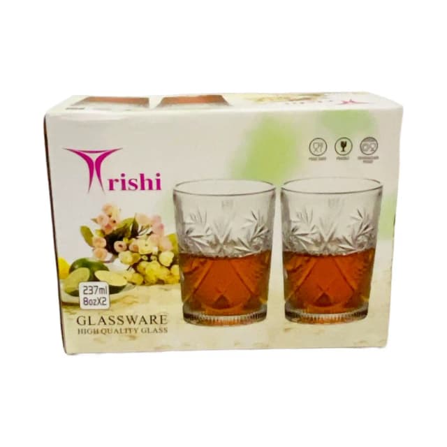Trishi Juice Glass 2 Pcs