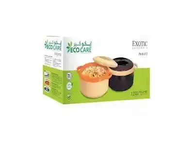 Ecocare Exotic Casserole 1200Ml Dual Pack