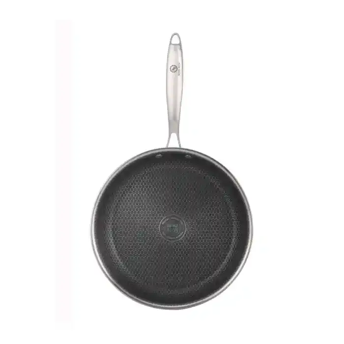 Royal Blue Triply Stainless Steel Frypan 24 cm